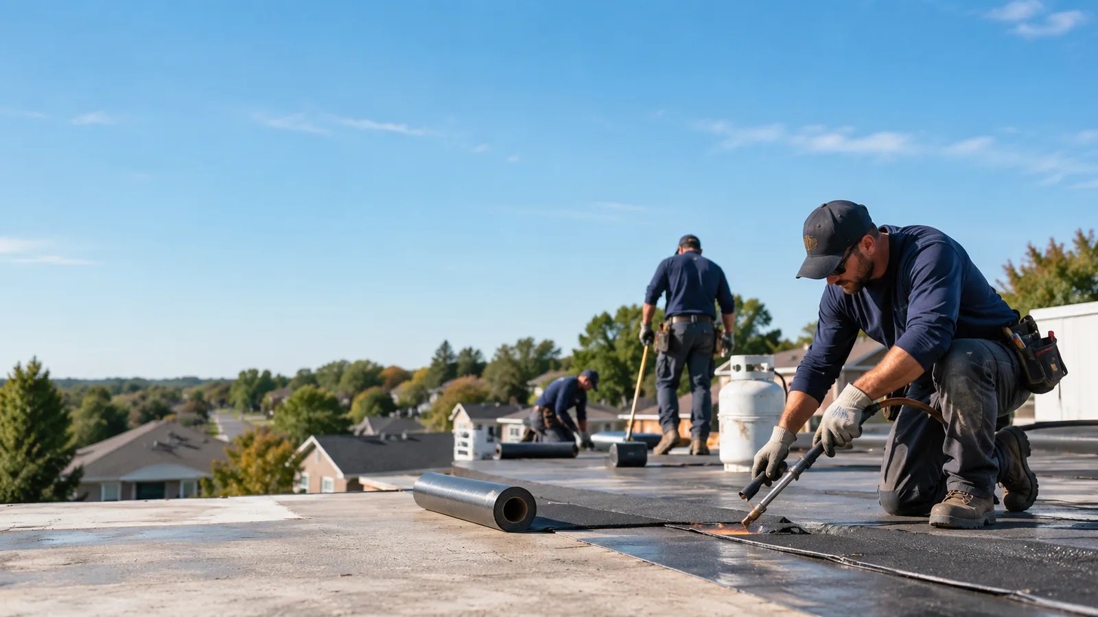 Flat Roof Leak Repair providers in Jarreau, LA
